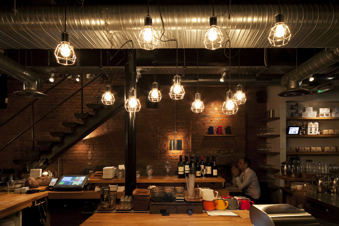 Paul Nulty Lighting Design specified for creative Clerkenwell hangout