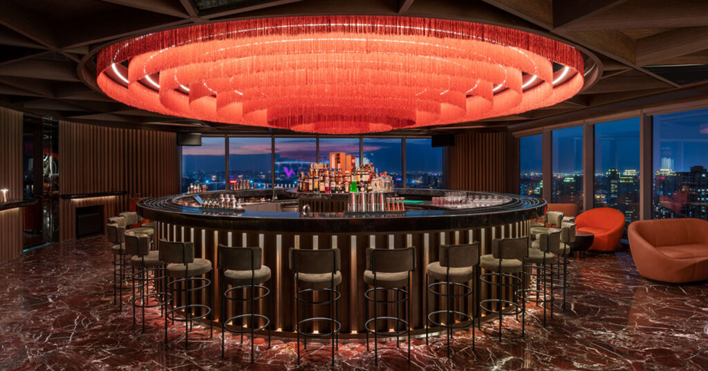 W Xiamen opens with striking interiors by HBA