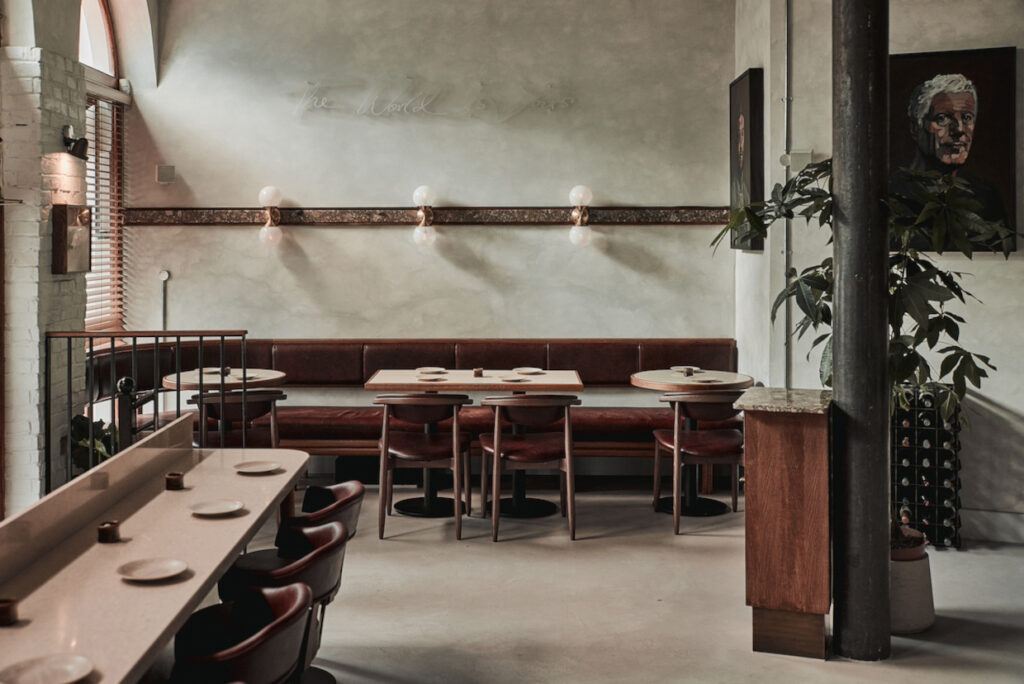 A-nrd Studio's oyster inspiration for new London champagne and seafood ...