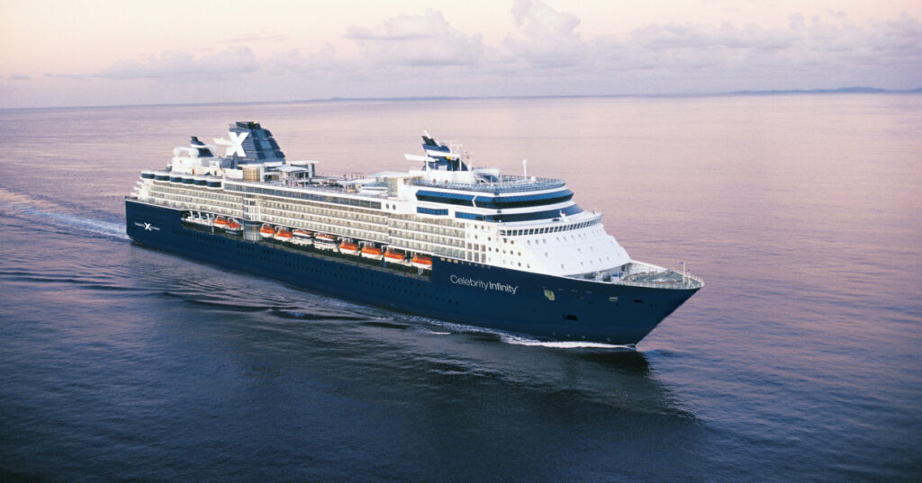 Celebrity Cruises revamps Celebrity Infinity