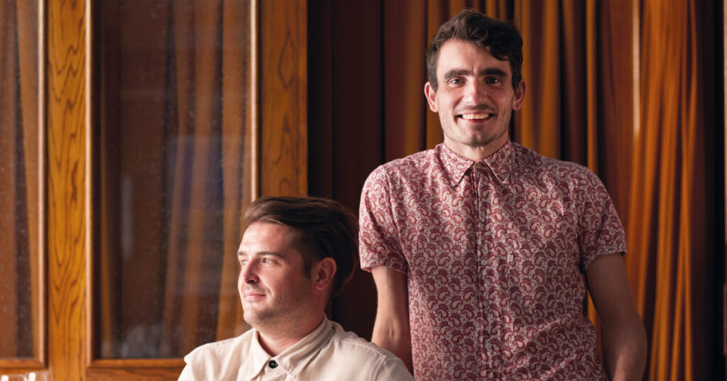 Andy Goodwin and Tom Parker, co-founders of Fettle Design Studio