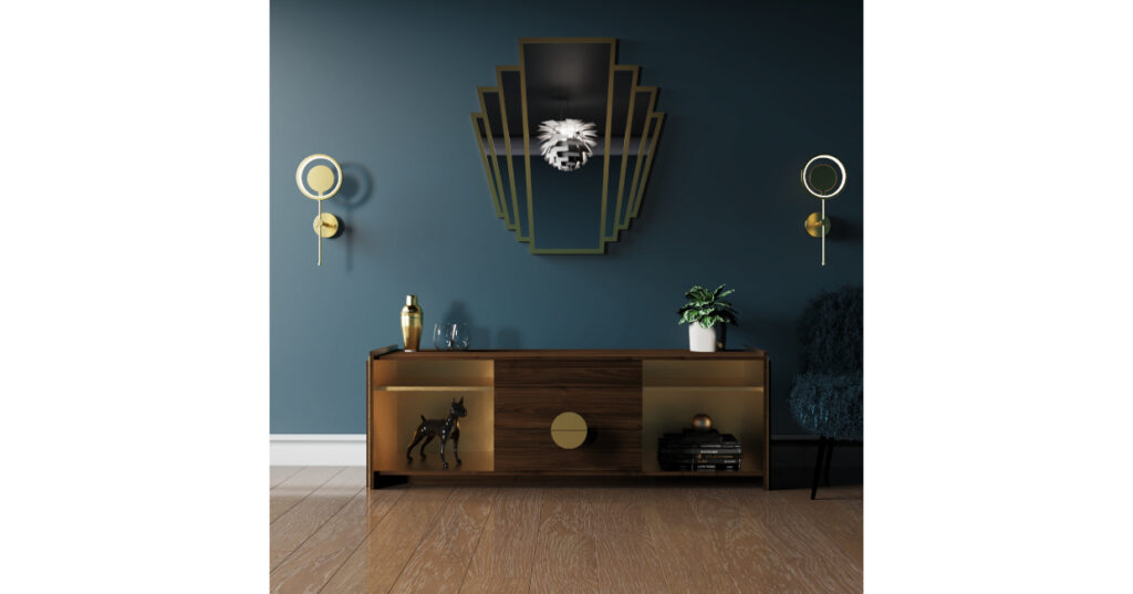 ‘’A strong accent in the interior – Brushed Metal HPL now available from Decorative Panels Lamination’’