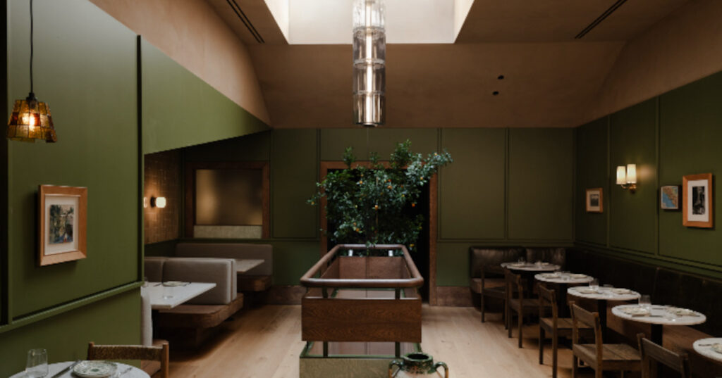 Massara, a new Restaurant by Sarah Carpenter & Studio in NYC