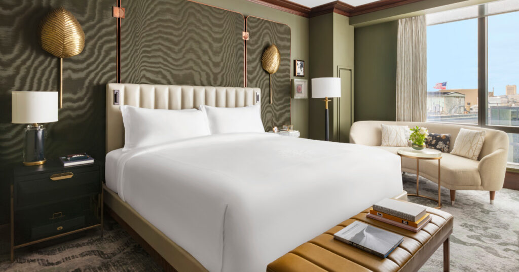 Stonehill Taylor reveals designs for suites at Raffles Boston