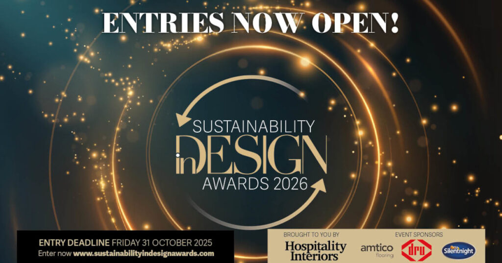 Sustainable Hospitality Design Gets Its Red Carpet Moment – New Awards Launched