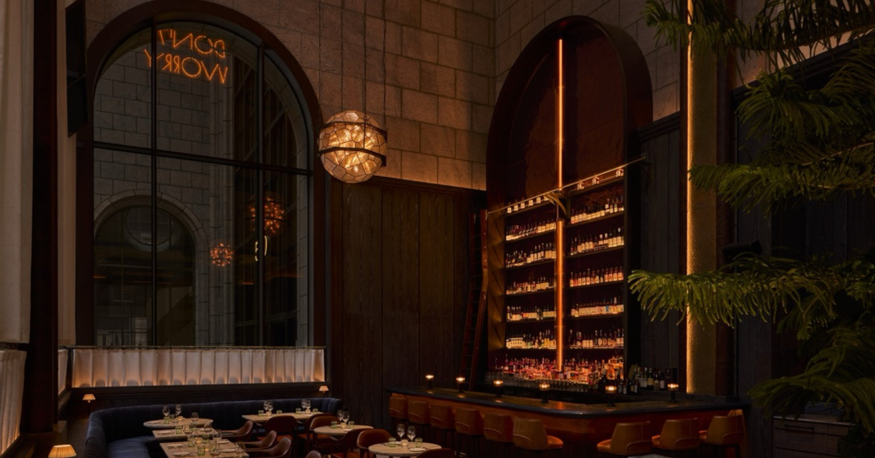 Rockwell Group unveils two new restaurants at 550 Madison