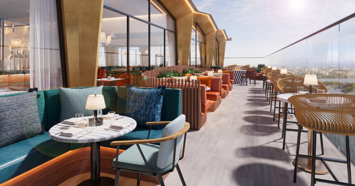 Bloomsbury's first rooftop bar and restaurant to open this summer