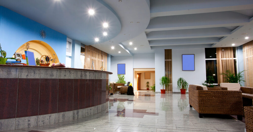 How to make digital signage work with hospitality interiors