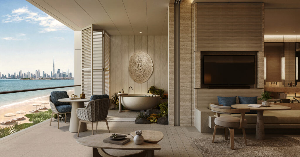 Sneak peak at the Capella Dubai