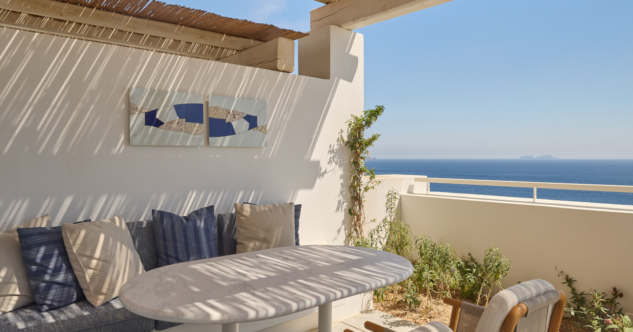 A look into new Four Seasons Mykonos interiors