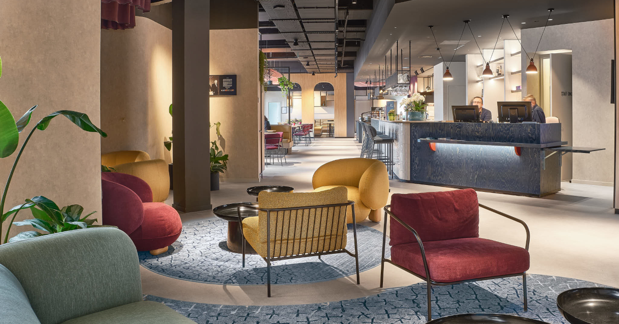 WeWantMore reimagines the lobby at ibis Antwerp Centrum
