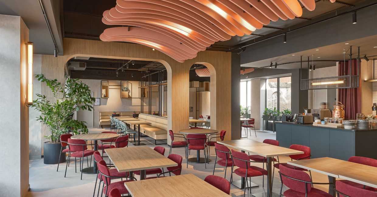 WeWantMore reimagines the lobby at ibis Antwerp Centrum