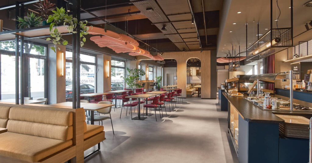 WeWantMore reimagines the lobby at ibis Antwerp Centrum WeWantMore reimagines the lobby at ibis Antwerp Centrum
