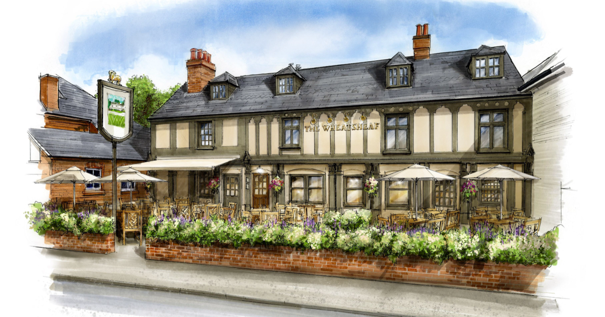 Young's Pubs' The Wheatsheaf reopening after refurbishment